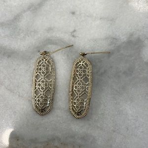 Gold Kendra Scott earrings